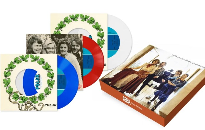 ABBA 50th Anniversary ‘Waterloo’ vinyl reissue. CREDIT: Press
